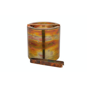 BarCraft Small Copper Ice Bucket with Lid