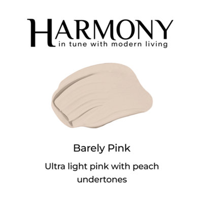 Barely Pink Matt Emulsion King of Paints Harmony 3L Can