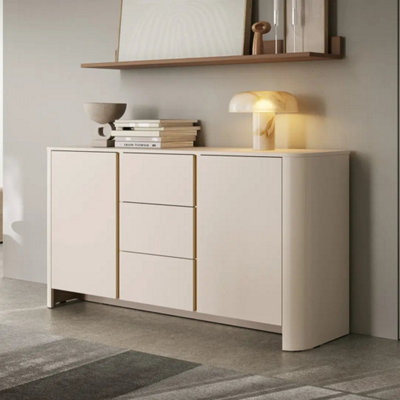 Bari Sideboard Cabinet 168cm in Cashmere - Modern Handleless Sideboard ...
