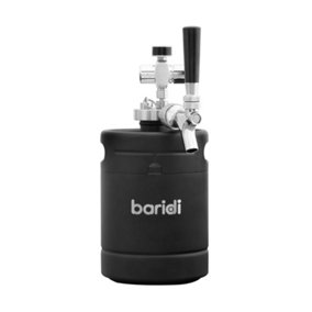 Baridi 2L Mini Keg Growler with Bar Tap and CO2 Cartridge Holder - DH157