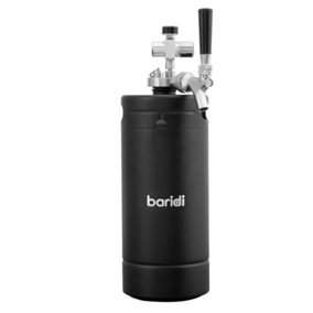 Baridi 3.78L Mini Keg Growler with Bar Tap and CO2 Cartridge Holder - DH158
