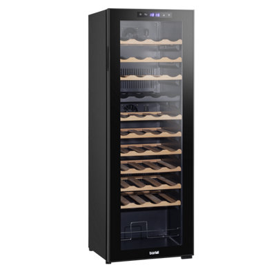 Baridi 44 Bottle Dual Zone Drinks Wine Cooler, Fridge, Touch Screen ...