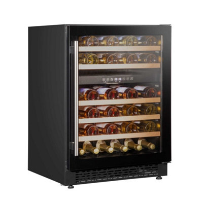 Baridi 46 Bottle Wine Cellar Fridge with Digital Touch Screen Controls