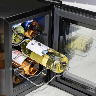Baridi 6 Bottle Wine Cooler Thermoelectric 5-18 DegreeC Digital Touch Control DH217 - 7