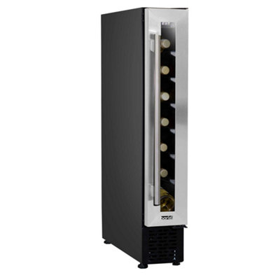 Buy Baridi 7 Bottle 15cm Slim Wine Cooler Fridge, Touch Control