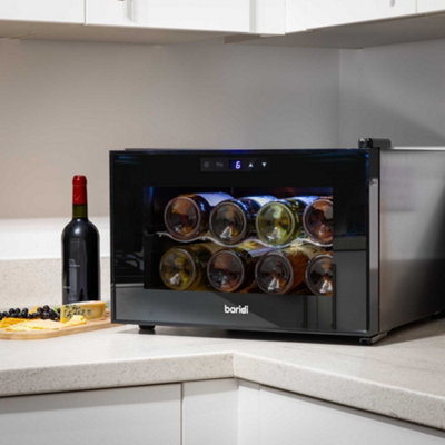 Baridi 8 Bottle Wine Cooler Thermoelectric 5-18 DegreeC Digital Touch Control DH218 - 5