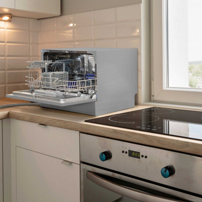 Table top dishwasher in cupboard sales