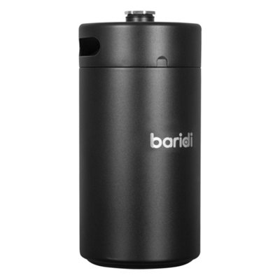 Baridi Growler Keg 5L, Matte Black suitable for Most Drinks - DH104