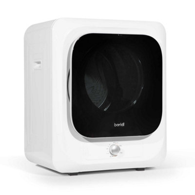 Mini Tabletop Tumble Dryer Counter Top Vented Dryer Capacity includes wall brackets portable DH192