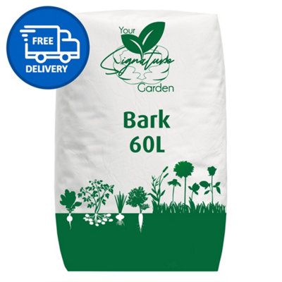 Bark Decorative Wood Chippings 60L - Laeto Your Signature Garden  - FREE DELIVERY INCLUDED