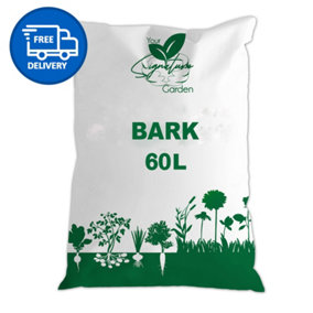 Bark Decorative Wood Chippings 60L - Laeto Your Signature Garden  - FREE DELIVERY INCLUDED