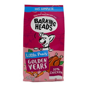 Barking Heads Little Paws Golden Years Chicken 1.5kg