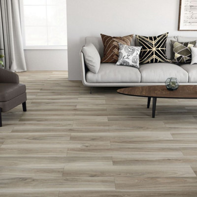 Barkley Wood Effect Porcelain Tile 20 x 114cm / Natural | DIY at B&Q