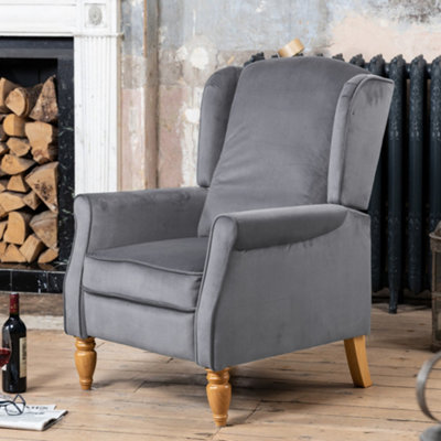 Barksdale Recliner Armchair - Grey