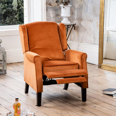 Barksdale Recliner Armchair - Orange