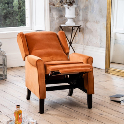 Barksdale Recliner Armchair - Orange