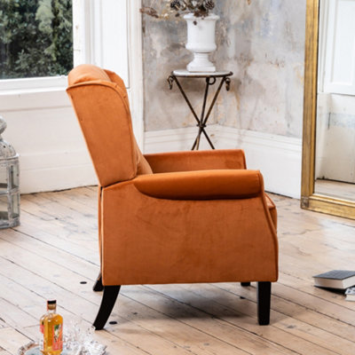Barksdale Recliner Armchair - Orange