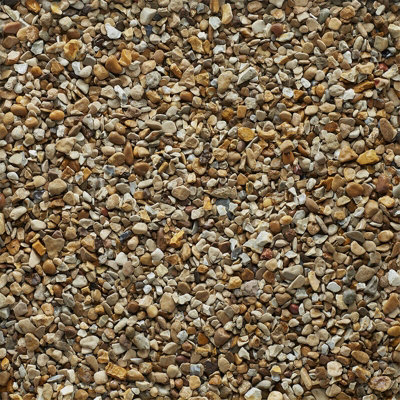Barley Gold Bulk Bag 850 kg Chippings - 10-20 mm Golden Stone - L10 x W10 x H8 cm - 4
