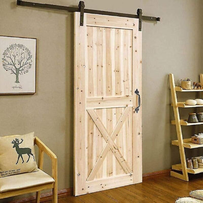 Barn door handle, black corner handle, cast iron sliding door handle ...