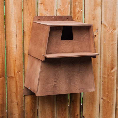 Barn Owl Nest Box - Plywood - L50 x W59 x H74 cm