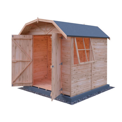 Barn Style Garden Shed 7x7ft 2048x2048mm