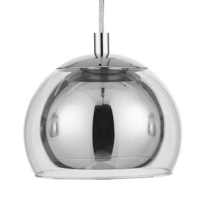 Barnet Pendant Ceiling Light Polished Chrome
