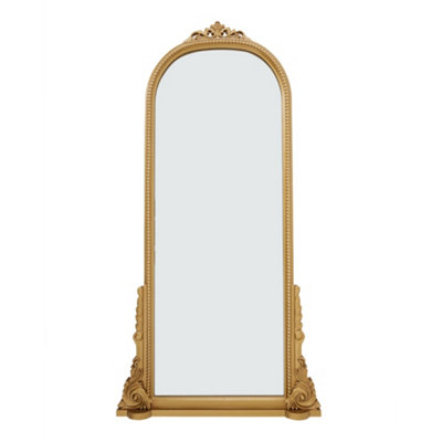 Baroque Decorative Wall Mounted Mirror Shatterproof