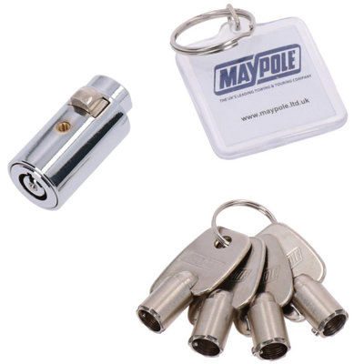 Barrel Trailer Caravan Hitch Lock for Bradley Cast Couplings | DIY at B&Q