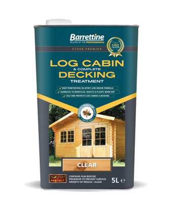 Barretine Log Cabin Treatment - 5L