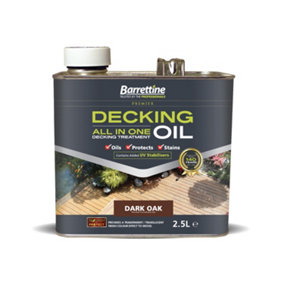 Barrettine Decking Oil - Dark Oak 2.5L