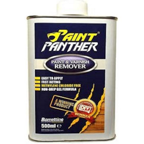 Barrettine Paint Panther Paint & Varnish Remover 500ml