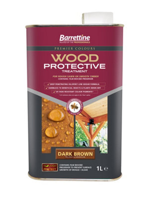 Barrettine Protective Treatment Dark Brown - 1L