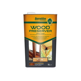 Barrettine Wood Preserver - 5 Litre - Clear