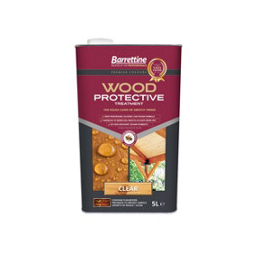 Barrettine Wood Protective Treatment - 5 Litre - Clear