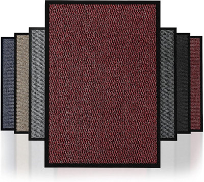 Barrier Mat - 90 x 120 cm - Red- Durable Protective Ground Cover