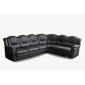 Barro Large Modular Leather Corner Sofa