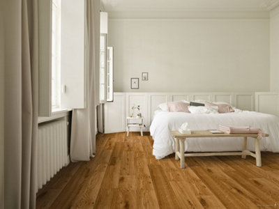 Bartek Oak Effect Vinyl Flooring 4m x 2m (8m2) - 4