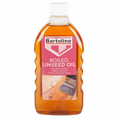 Bartoline Boiled Linseed Oil 500ml        26464940 (Pack of 12)