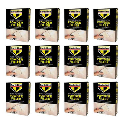 Bartoline Filler Powder for Interior and Exterior Repairs 450g - Pack of 12 Price Comparisons | Compare The Build