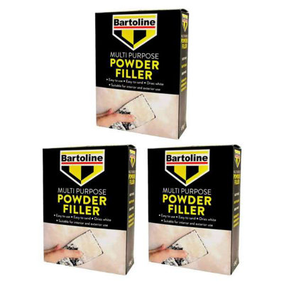 Bartoline Filler Powder for Interior and Exterior Repairs 450g - Pack of 3 Price Comparisons | Compare The Build