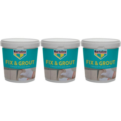 Bartoline Fix & Grout 1kg (Wood, Ceramic) (Pack of 3)
