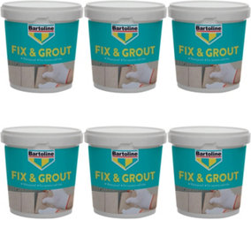 Bartoline Fix & Grout 1kg (Wood, Ceramic) (Pack of 6)
