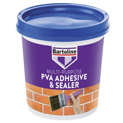 Bartoline Multi Purpose PVA Adhesive & Sealer, 1L     58505190 (Pack of 6)
