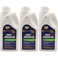 Bartoline Paint Predator Fast Action Paint and Varnish Stripper 1L (Pack of 3)