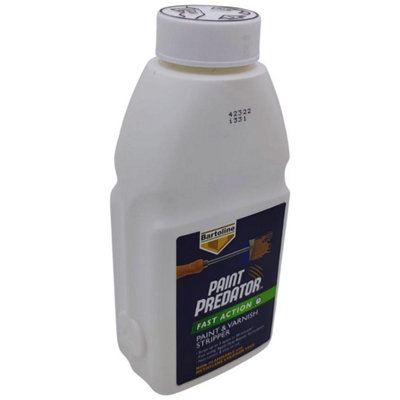 Bartoline Paint Predator Fast Action Paint and Varnish Stripper 500ml - Pack of 3