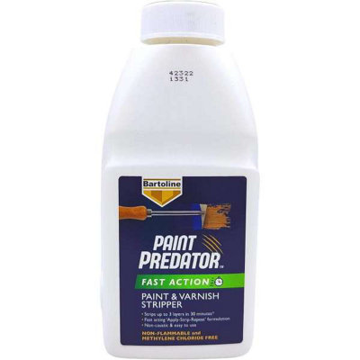 Bartoline Paint Predator Fast Action Paint and Varnish Stripper 500ml - Pack of 6