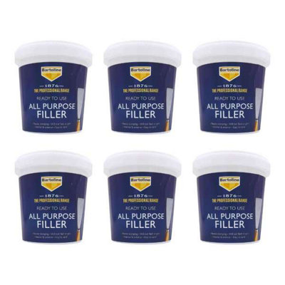 Bartoline Ready Mix All Purpose Filler for Walls 1kg - Pack of 6 Price Comparisons | Compare The Build