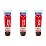 Bartoline Ready Mixed Wood Filler 330g Tube Brown            52720220 (Pack of 3)
