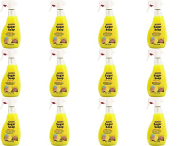 Bartoline Sugar Soap Trigger Spray, 500ml (Pack of 12)