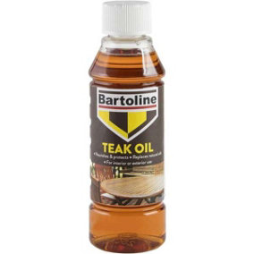 Bartoline Teak Oil Wood Sealer and Preserver 250ml